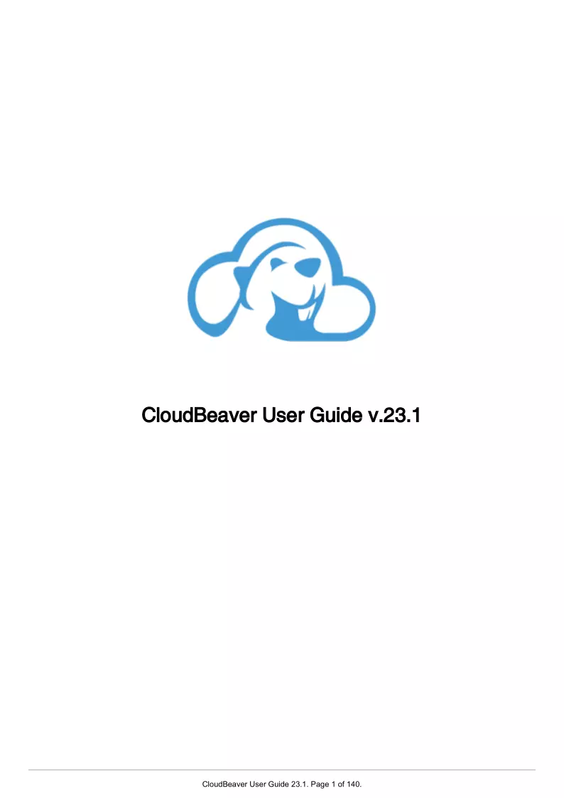 CloudBeaver User Guide v.23.1 第2页
